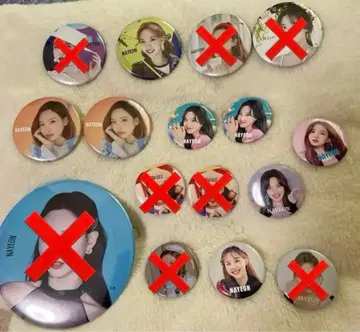 TWICE 나연 캔뱃지 8개 세트
