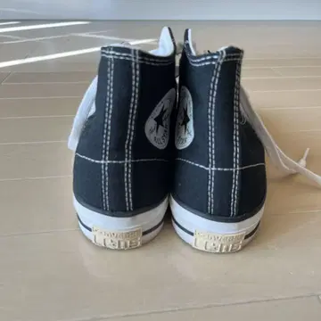 컨버스 올스타 블랙 하이컷 루나론 밑창 uk5 24cm