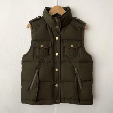 유니클로 UNIQLO 다운 베스트 카키