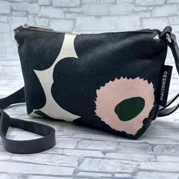 marimekko 추상 꽃무늬 사코슈 숄더백 파우치 마리메꼬