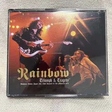 Rainbow Triumph & Tragedy 6장 세트 CD