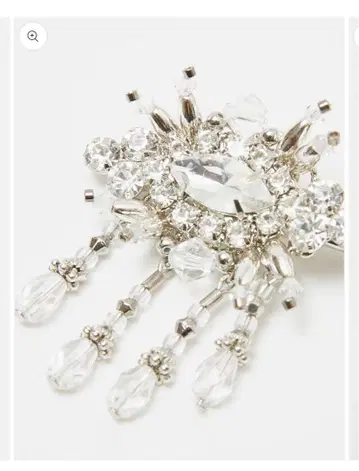 [ tanakadaisuke ] crystal hair clip left
