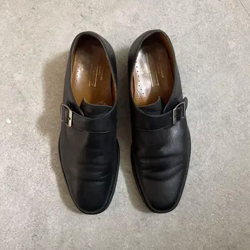JOHNSTON&MURPHY 싱글 몽크 가죽 신발