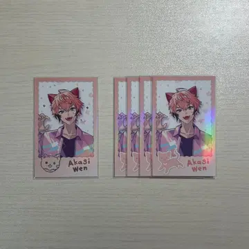 니지산지 아카기 웬 와니얀 days 폴라로이드 5점 세트