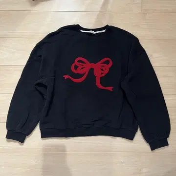 uenui ribbon sweat 속기모