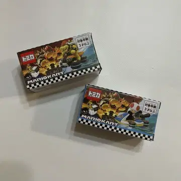 USJ 한정판 마리오 카트 토미카 2개 세트