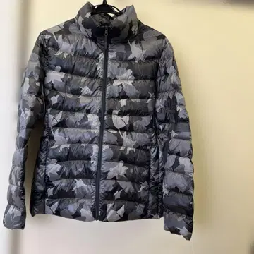 UNIQLO 카모 패턴 다운 자켓 XL