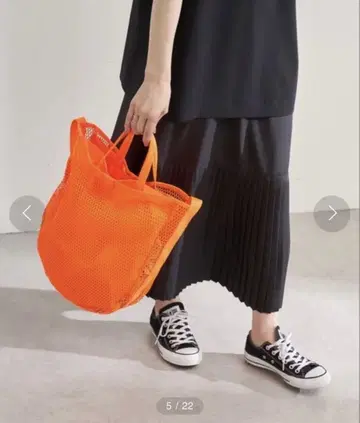 ear PAPILLONNER 이아파피요네 메쉬 숄더 토트백