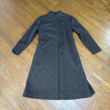 Mademoiselle NON NON 브라운 롱 코트