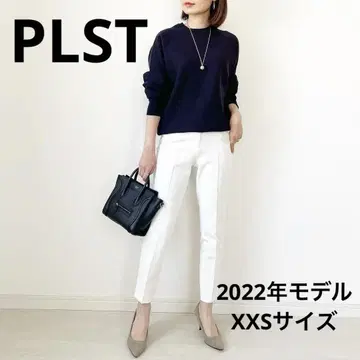 PLST 스틱 팬츠 (웜 리저브) XXS 사이즈 화이트