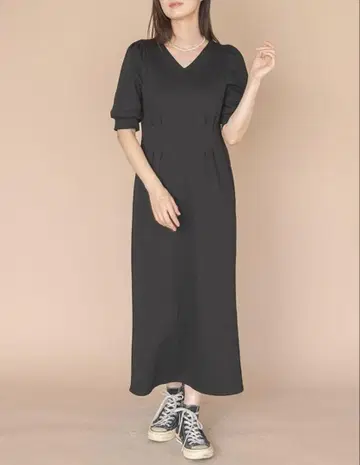 나인알 rrrrrrrr 메르시 뉴센스 원피스 블랙 S