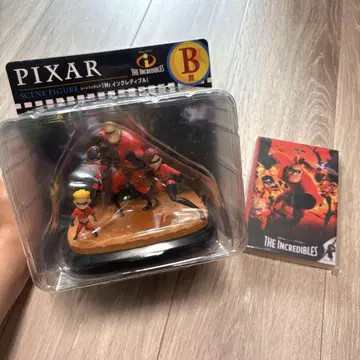 픽사 해피 복권 미스터 인크레더블 피규어 & 엽서북