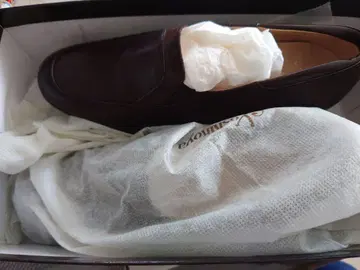 긴자 요시노야 다크 브라운 슬립온 23.0 cm