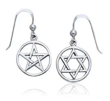 PS: Pentacle Star Of David Earrings