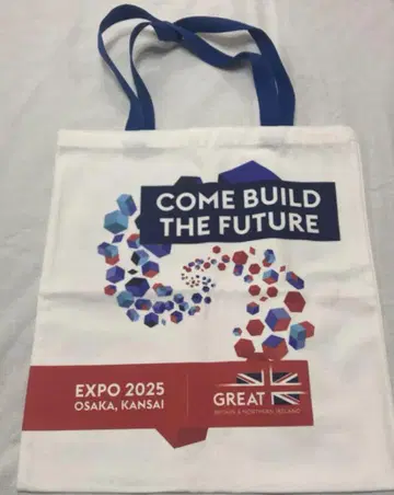 간사이 만박 EXPO 2025 영국 국기 디자인 토트백