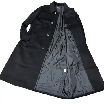 새상품급 아리코 캐시미어 100% 섬유의 보석 스텐카라 코트 롱 블랙