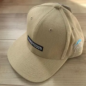 한교동 캡 자수 베이지 시마무라 아베일 산리오