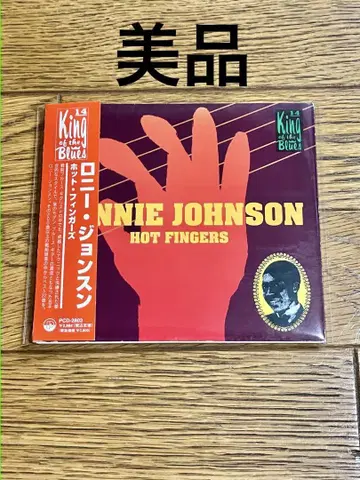 LONNIE JOHNSON [핫 핑거스] CD 오비 포함 [특가] 중고