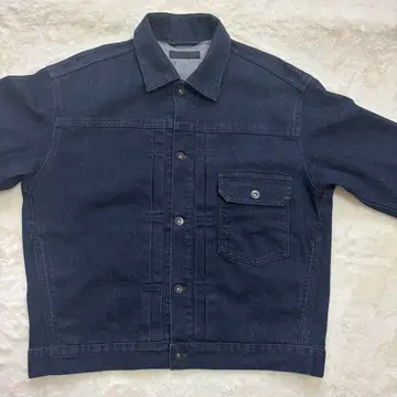 데님 자켓 지쟌 퍼스트 타입 M 사이즈 유니클로