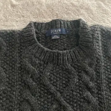 J.CREW 케이블 니트 스웨터