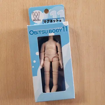오비츠11 화이트 마그넷 부착 1/12 인형 본체