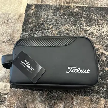 Titleist 골프용 파우치 블랙
