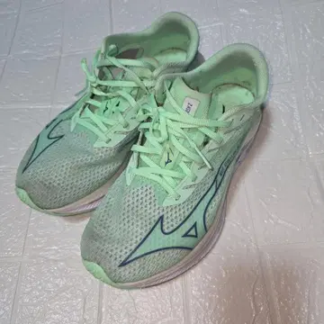 Mizuno Wave Rider 러닝화 민트 그린