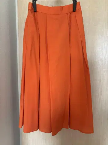 ViS 오렌지 플레어 스커트 S