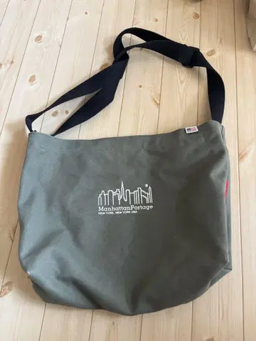 Manhattan Portage 메신저 백 올리브 그린