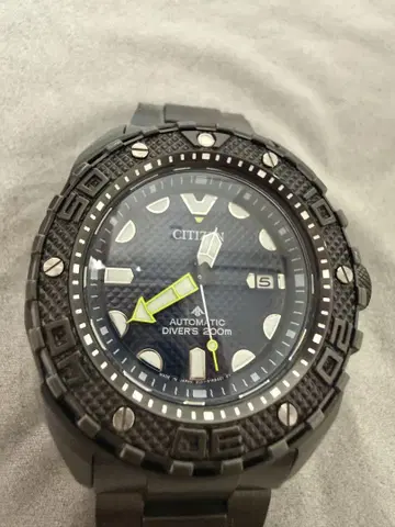 CITIZEN 프로마스터 마린 NB6005-05L 자동 와인딩 다이버