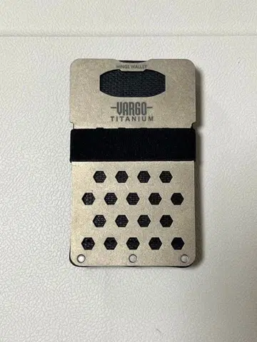 [ 가격 인하 ] Vargo 티타늄 힌지 레트 T-489 블랙