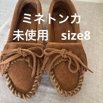 미네통카 모카신 size 8 미사용