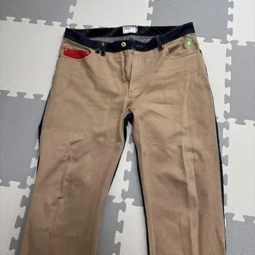 GROOVER GRAND 듀얼 컬러 데님 팬츠 X-LARGE
