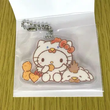 카라아게쿤 산리오 아크릴 키링 키티