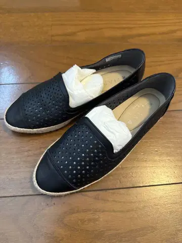 DIANA 블랙 메쉬 에스파드리유 22cm