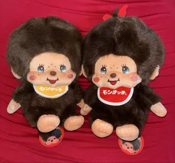 레트로 몽치치 봉제 인형 전 2종 세트