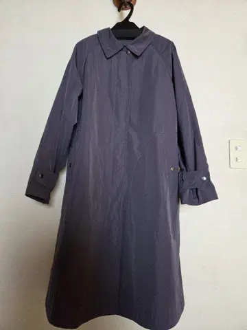 미사용 새상품 카파 메모리 타프타 코트 차콜 그레이