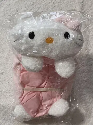 헬로키티 봉제 인형 티슈 케이스 산리오 2003년 후와후와