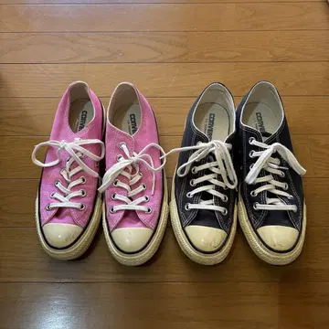 CONVERSE 스니커즈 US 핑크 네이비