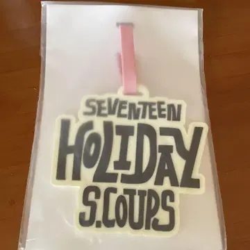 세븐틴 holiday 승철 러기지 택 트레이딩 카드 포함