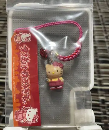 산리오 키티 석양 하로키티 끈 장식 2002년 제조