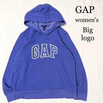 여성용 GAP 빅 로고 라이트 맨투맨 풀오버 후드티 얇은 소재