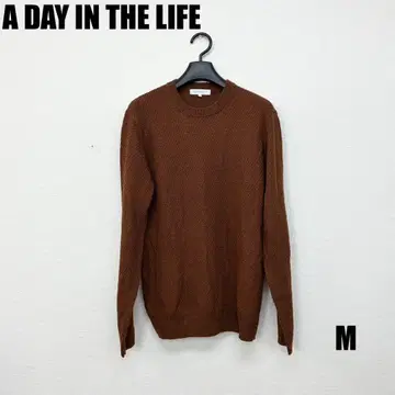 0368M A DAY IN THE LIFE 긴팔 스웨터 남성
