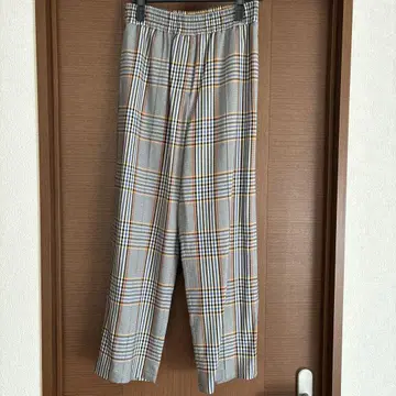 폴스미스 체크 무늬 팬츠