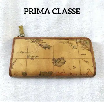 PRIMA CLASSE 도안 가죽 장지갑