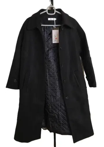 여성용 트렌치코트 롱 코트 방한복 무지 출퇴근