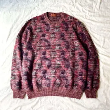이탈리아제 90s 빈티지 MISSONI 니트 52 모헤어