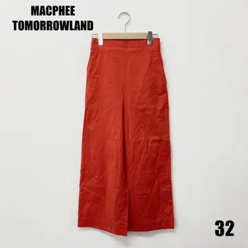 0364I MACPHEE TOMORROWLAND 캐주얼 팬츠 여성