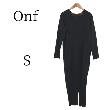 새상품급 Onf 온후 블랙 살로펫 오버롤 올인원 S