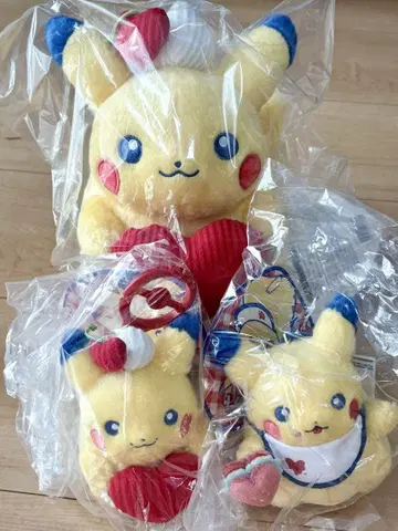포켓몬 센터 피카츄 PIKACHU DINER 다이너 3점